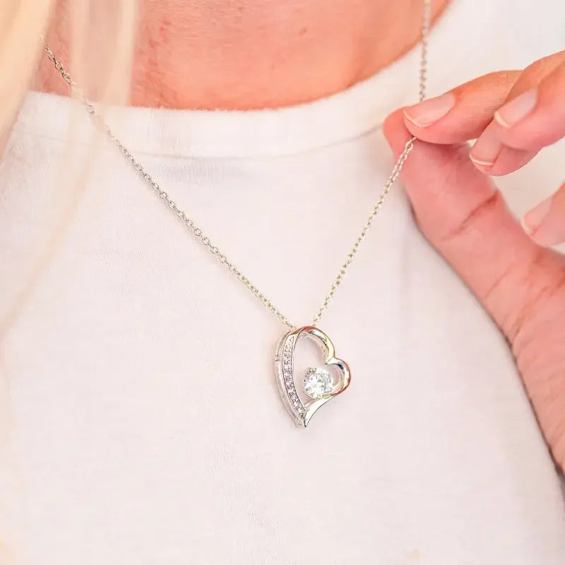 Coffret Collier Cœur "À ma précieuse Maman" — Je t'aime