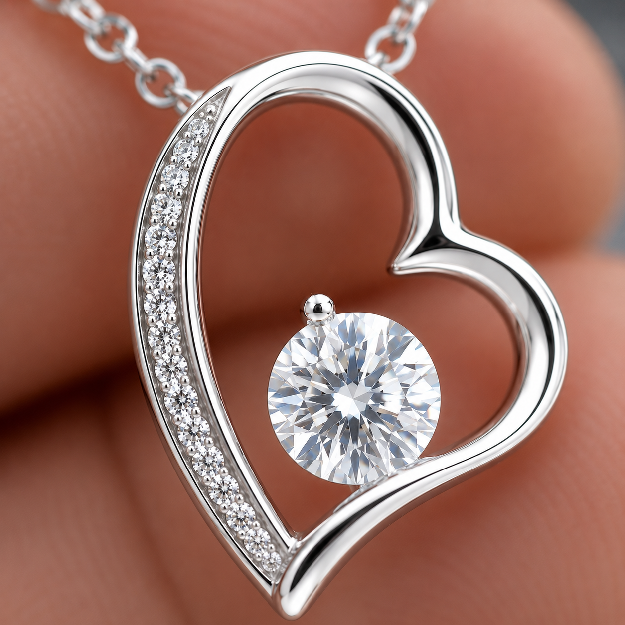 Coffret 003 – À ma Femme – Collier Cœur