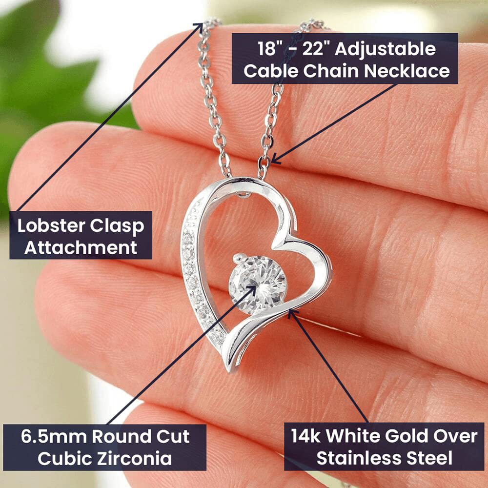 Collier Cœur — À la Femme de ma Vie