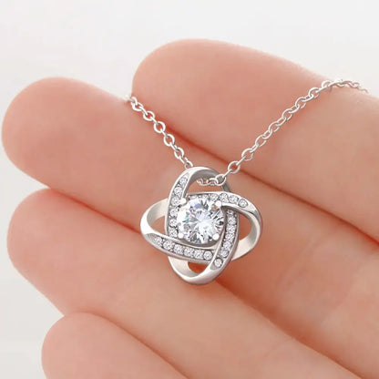 Coffret Collier Nœud "À la Meilleure des Mamans" — Je t'aime Ton Fils