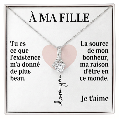 Coffret 105 – À ma Fille – Collier Ruban