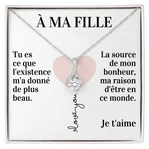Coffret 105 – À ma Fille – Collier Ruban