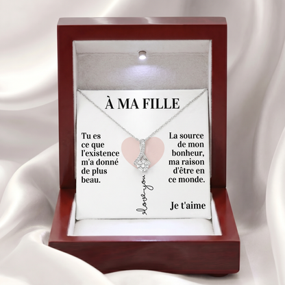 Coffret 105 – À ma Fille – Collier Ruban