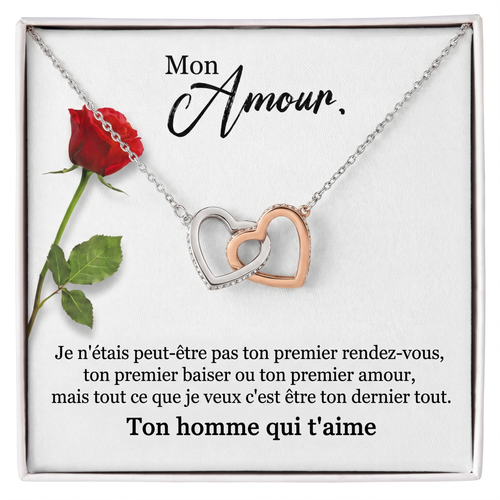 Coffret 009 – Mon Amour – Collier Double Cœur