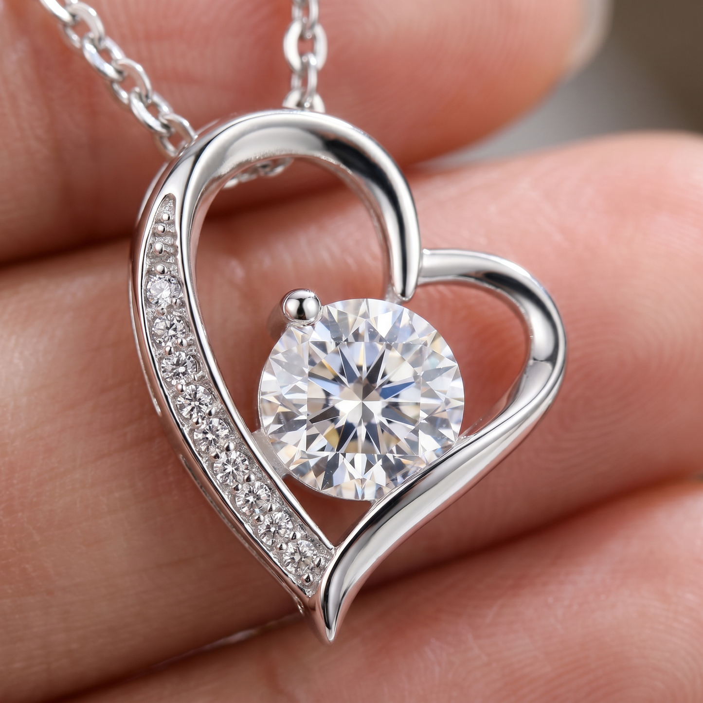 Coffret 008 – À ma Reine – Collier Cœur