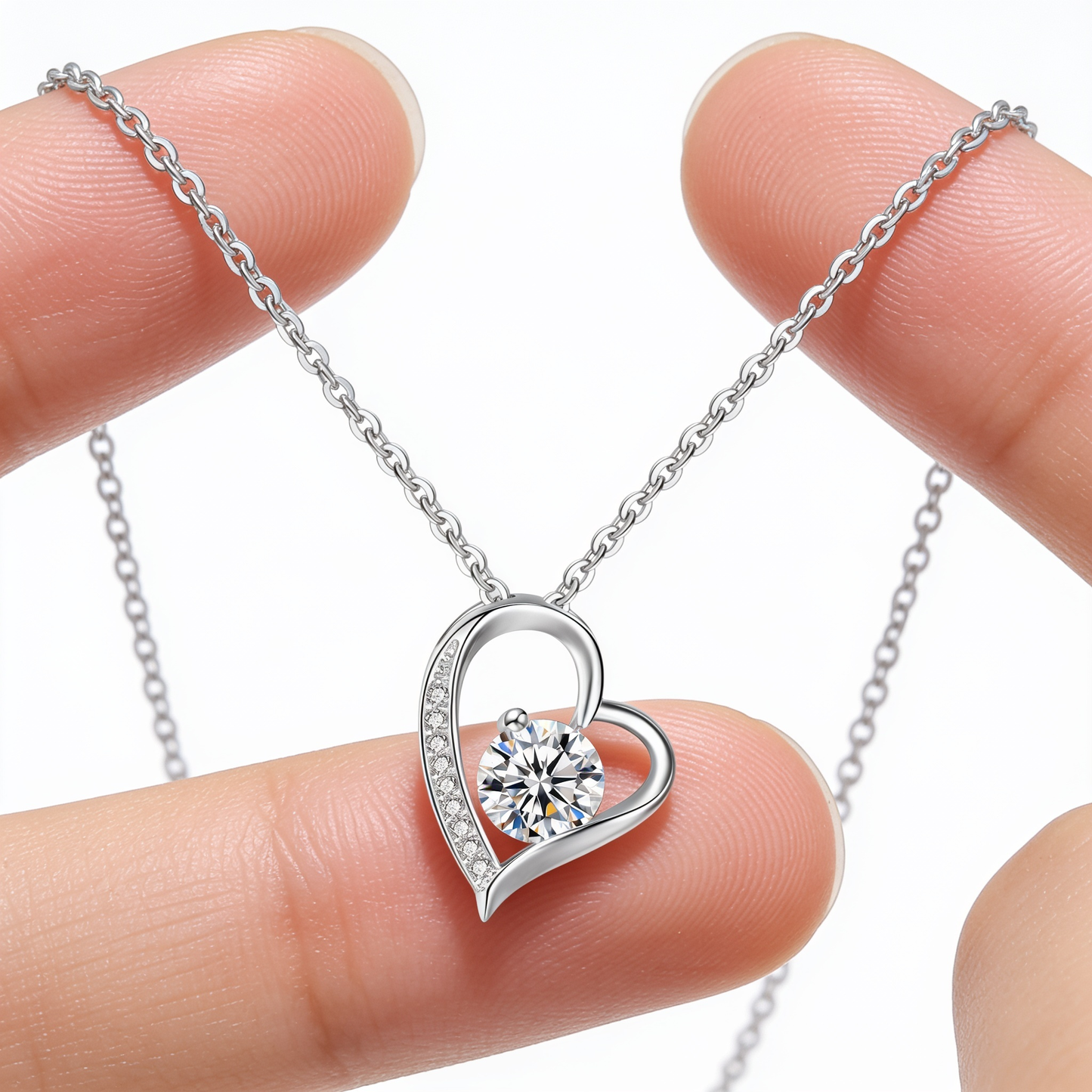 Coffret 008 – À ma Reine – Collier Cœur