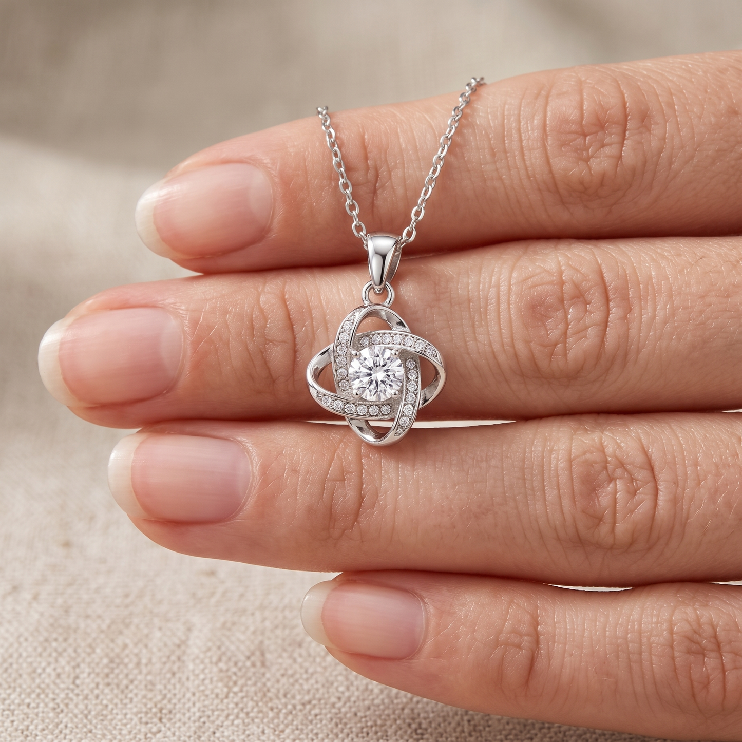 Coffret 103 – À ma Fille – Collier Nœud