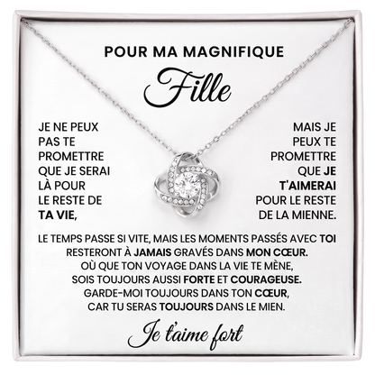 Coffret 104 – Pour ma Magnifique Fille – Collier Nœud